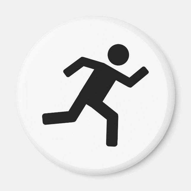 Aimant Coureur - en cours (Devant)