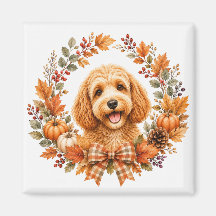 Couronne d'automne de Cockapoo