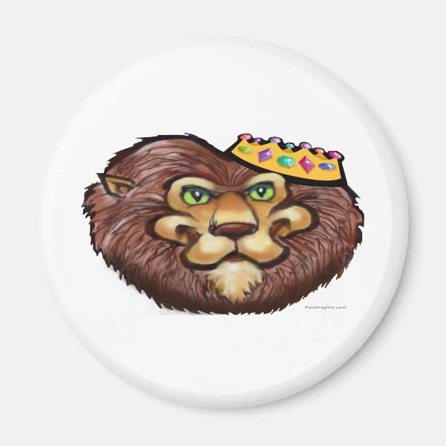 Aimant Couronne de Lion (Devant)