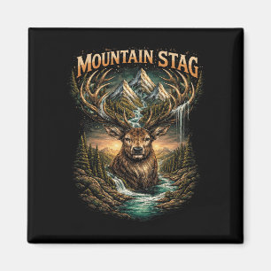 Aimant Couronne du cerf de montagne