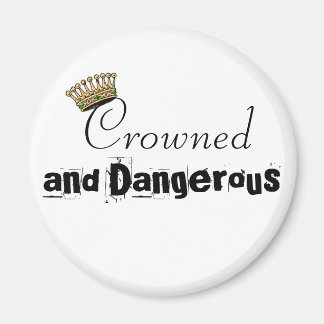 Aimant Couronné Et Dangereux