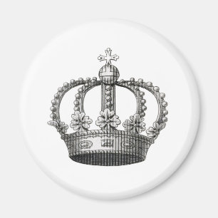Aimant Couronne vintage