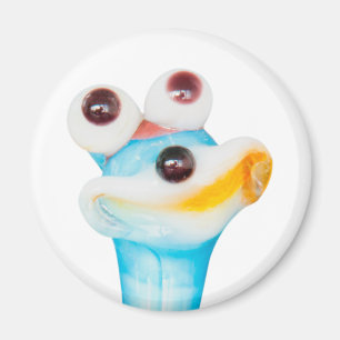 AIMANT COURRIEL EN VERRE SOURIANT