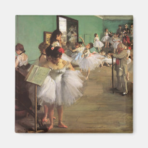 Aimant Cours de Danse de Degas, Impressionnisme Vintage B