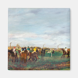 Aimant Course À Cheval, Edgar Degas