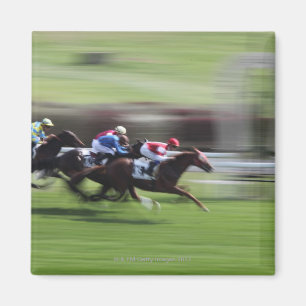 Aimant course de cheval