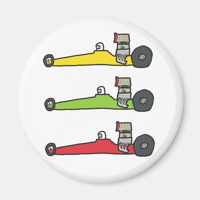 Aimant Course de glisser (Devant)