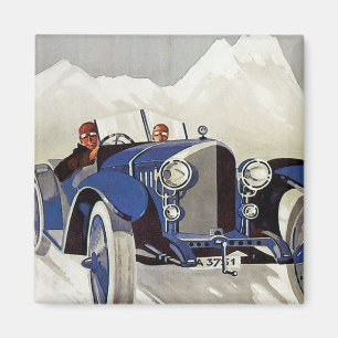 Aimant Course routière vintage