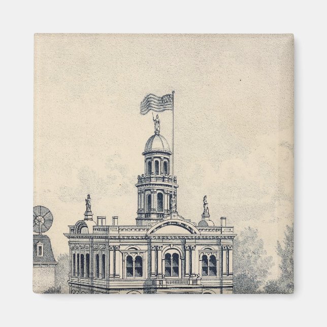 Aimant Court House, Fresno (Devant)