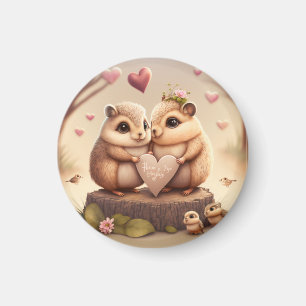 Aimant Coussin d'accent de mignonette petits ours