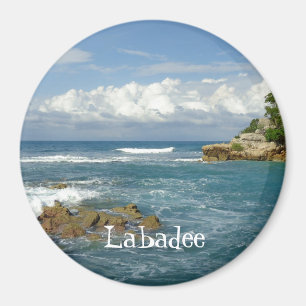 Aimant Coutume de paysage marin de Labadee