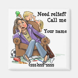 Aimant Coutume faisante le ménage d'aimant de rappel de