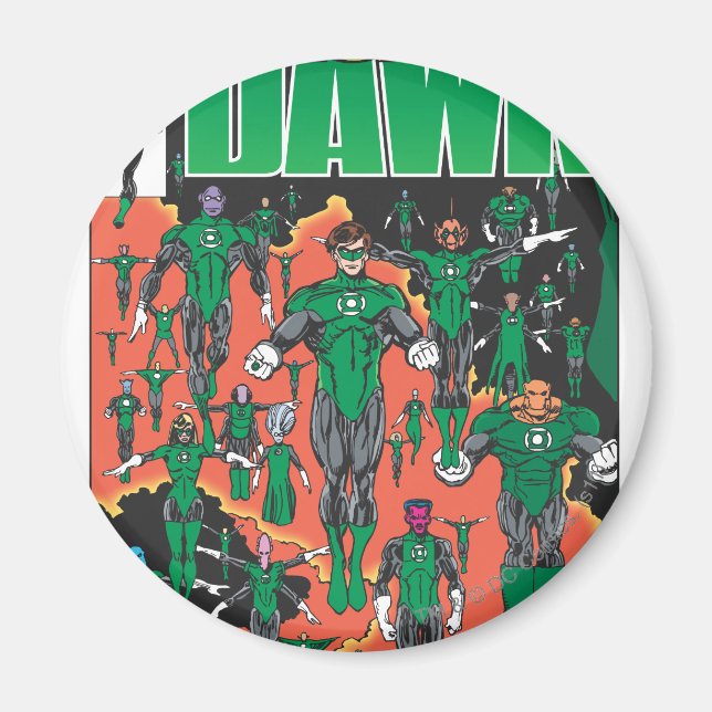 Aimant Couverture Emerald Dawn (Devant)