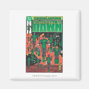 Aimant Couverture verte d'aube