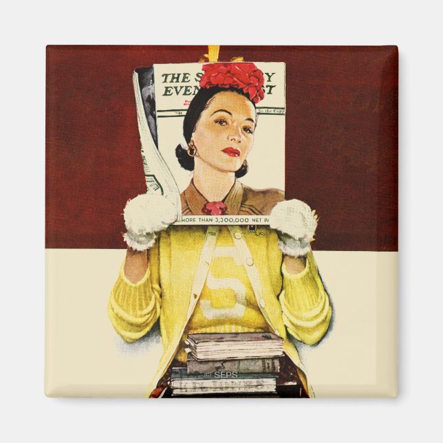 Aimant Cover Girl (Devant)