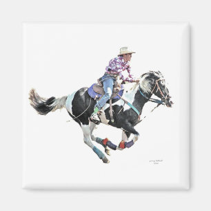 Aimant cow-girl vers le haut de mgnet
