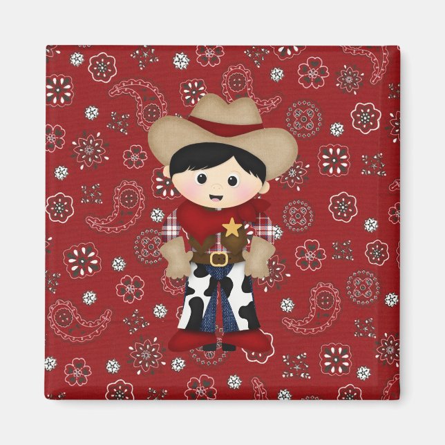 Aimant Cowboy (Devant)