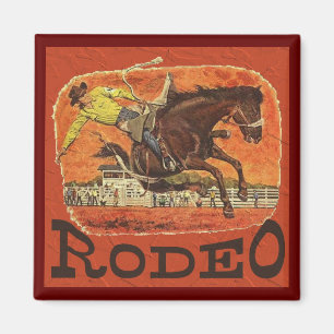 Aimant Cowboy de rodéo