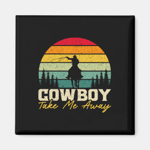 Aimant Cowboy Me Emway Western Rodeo Horseck Riding 3