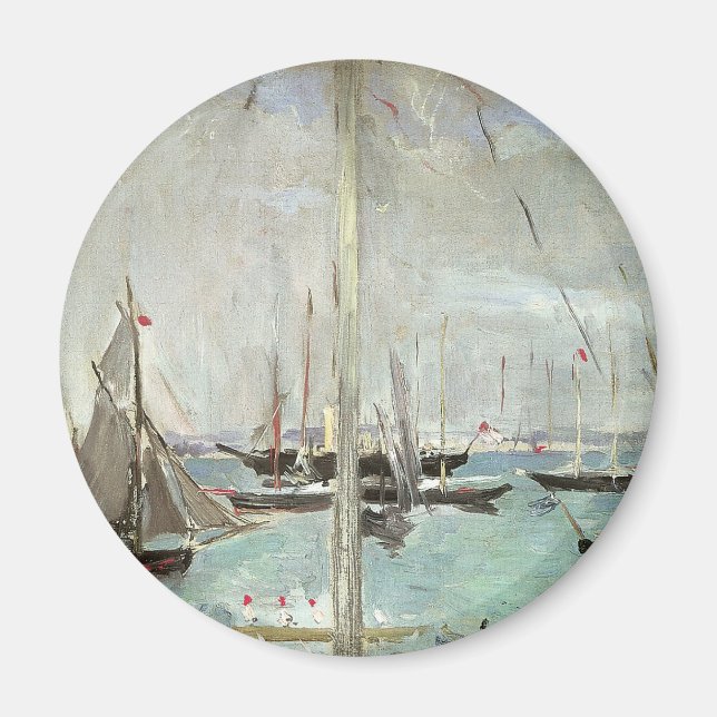 Aimant Cowes Ouest, île de Wight par Berthe Morisot (Devant)