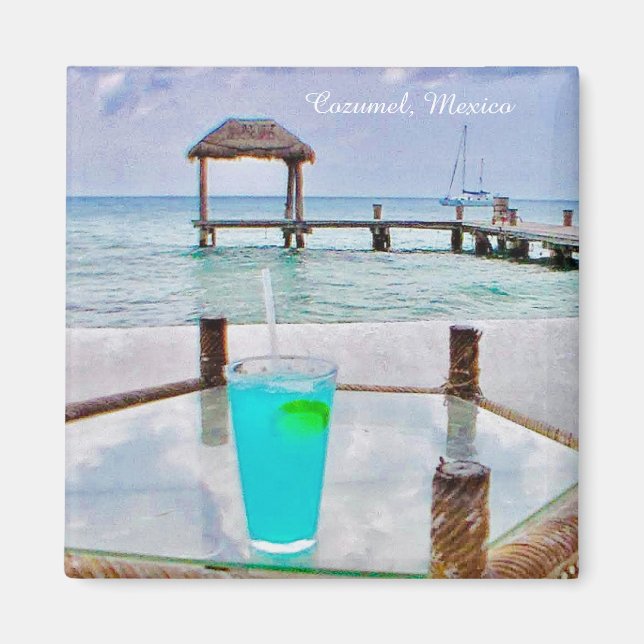 Aimant Cozumel Mexique (Devant)