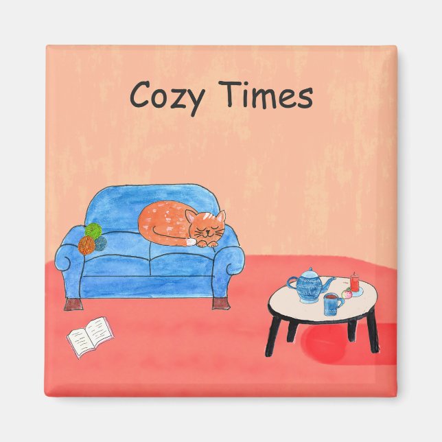 Aimant Cozy Times (Devant)