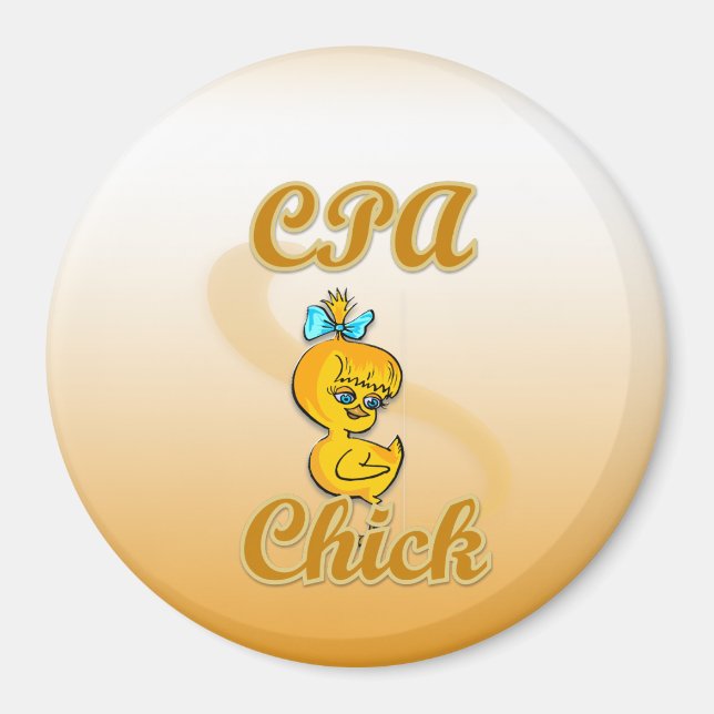 Aimant CPA Chick (Devant)