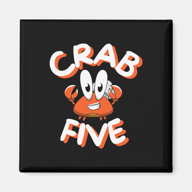 Aimant Crab Five  (Devant)