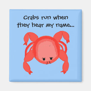Aimant Crabe Cool qui dit