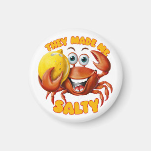 Aimant Crabe drôle
