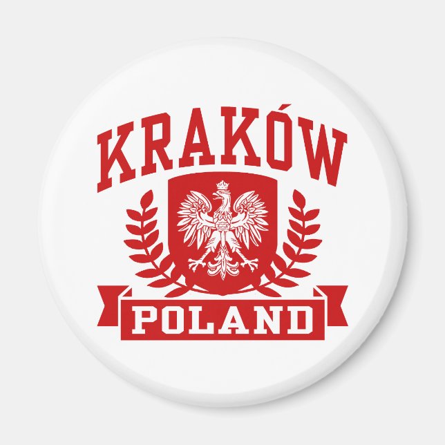 Aimant Cracovie Pologne (Devant)