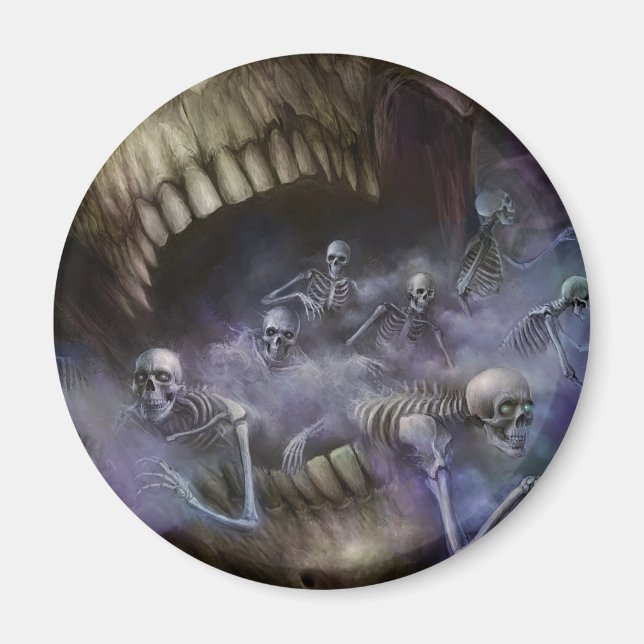 Aimant crâne (Devant)