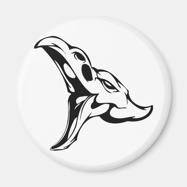 Aimant Crâne animal (Devant)