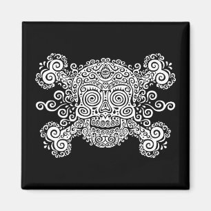 Aimant Crâne antique de sucre