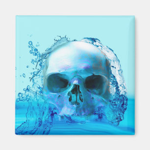 Aimant Crâne dans l'eau