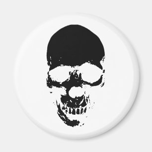 Aimant Crâne de la faucheuse noire