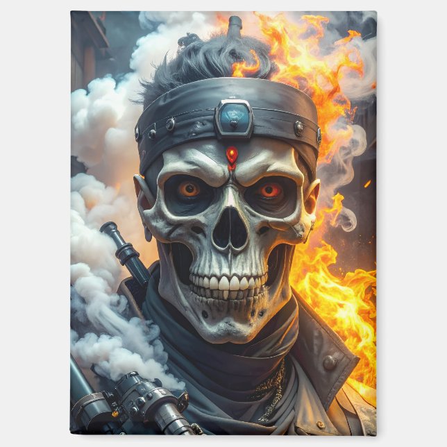 Aimant Crâne de la Mort (Recto)