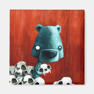 Aimant Crâne d'ours