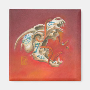 Aimant Crâne hurlant