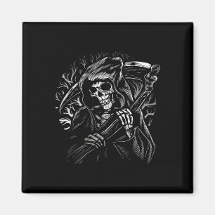 Aimant crâne mortel mortel escroquerie gothique mort horr