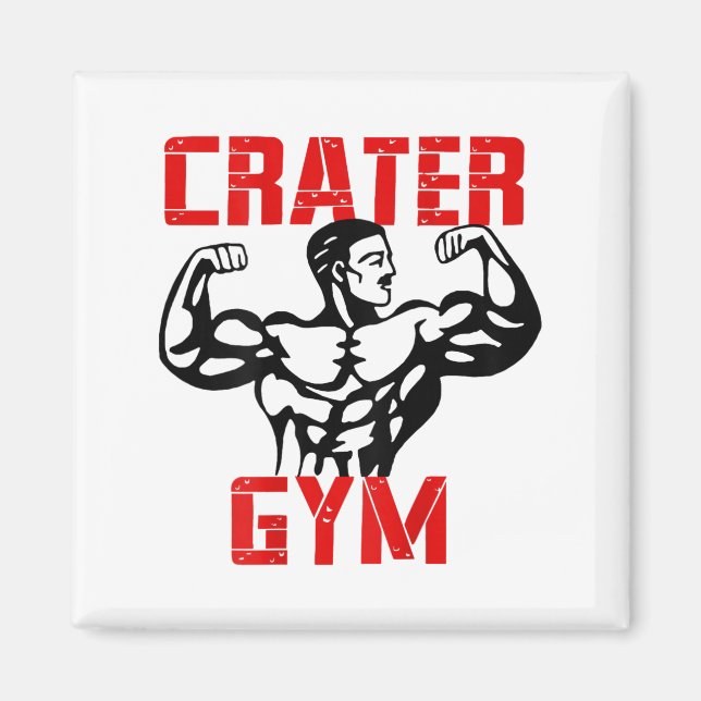 Aimant Crater Gym  (Devant)