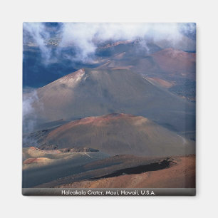 Aimant Cratère de Haleakala, Maui, Hawaii, États-Unis