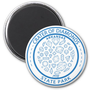 Aimant Cratère du Parc d'État des Diamants Badge de l'Ark