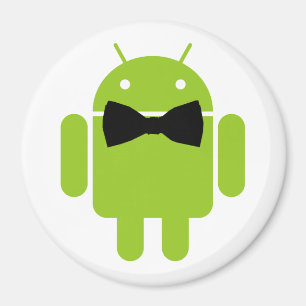 Aimant Cravate Formelle Bow Android Robot Icon
