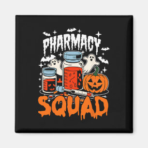 Aimant Cravate Pills Pharmad Squad Pharmacist Technicien