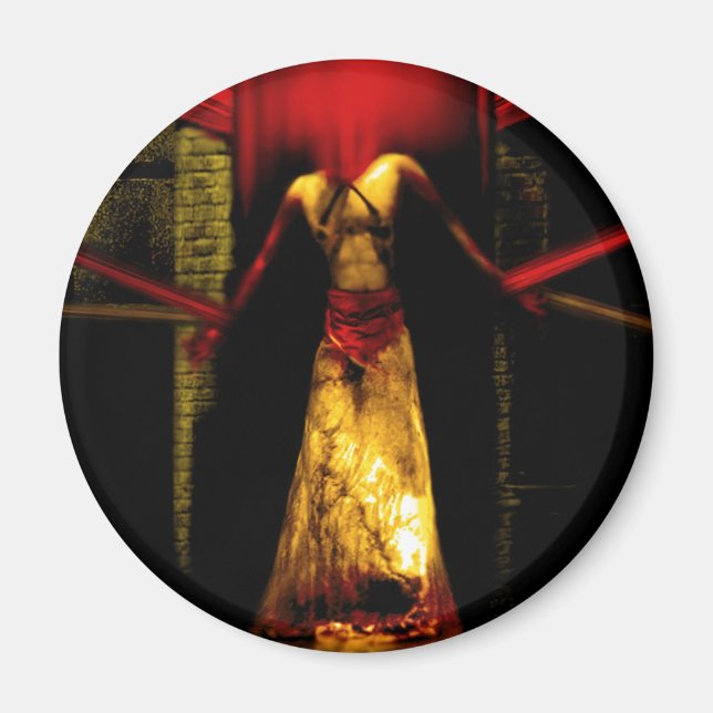 Aimant Cravate sur le diable (Devant)