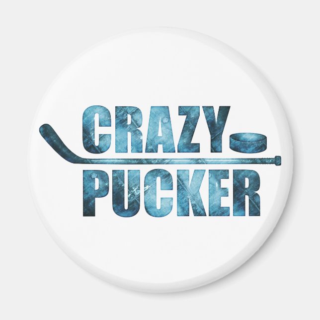 Aimant Crazy Pucker (Hockey) (Devant)