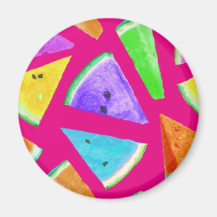 Aimant Création de motif de pastèque 9