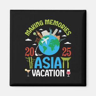 Aimant Création de souvenirs en Asie Vacances 2025 Couple