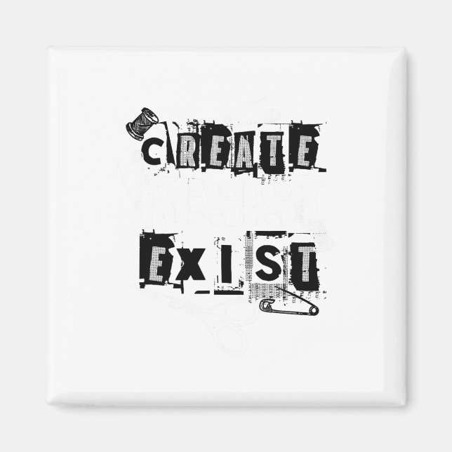 Aimant Creed Create de Punk (Devant)